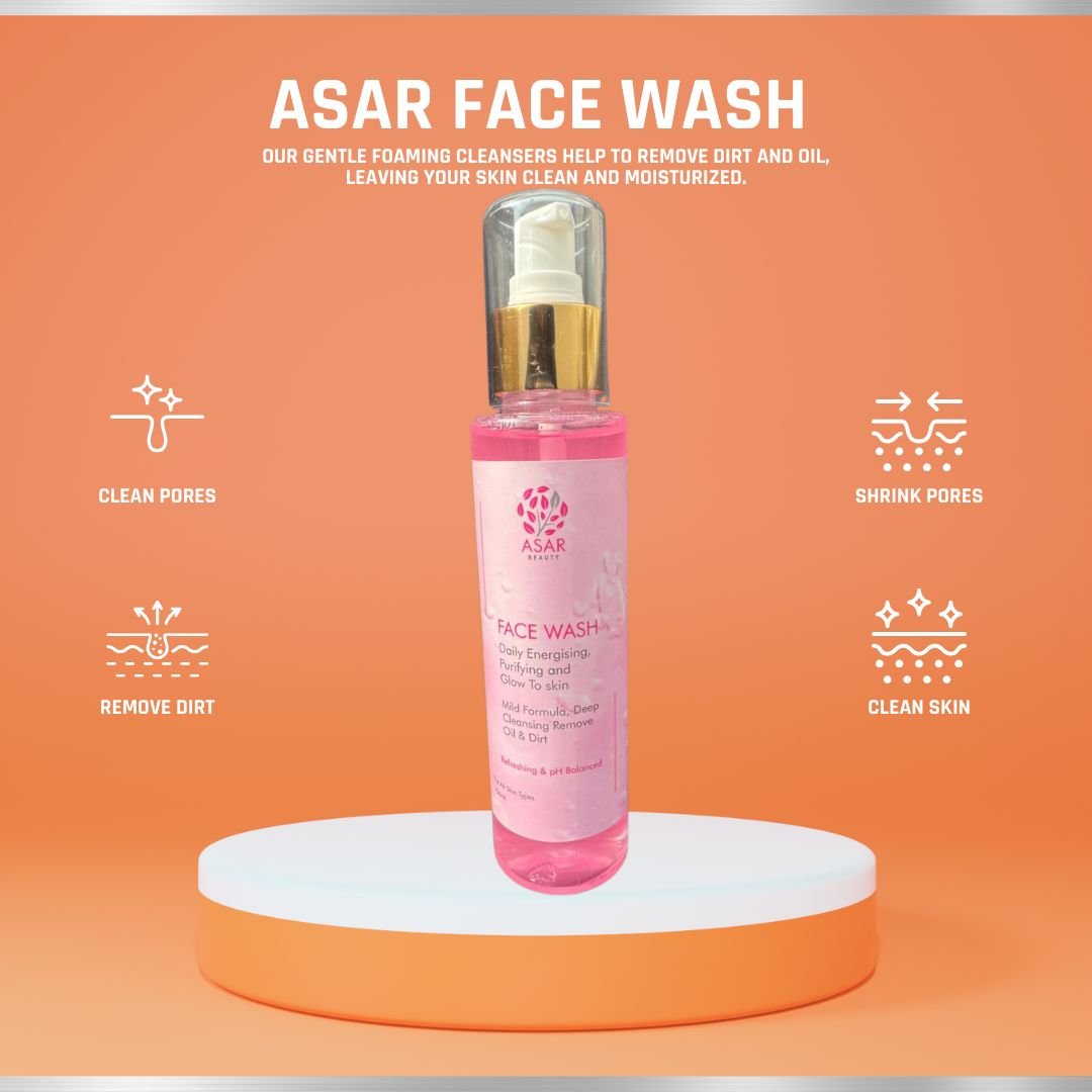 asar beauty face wash